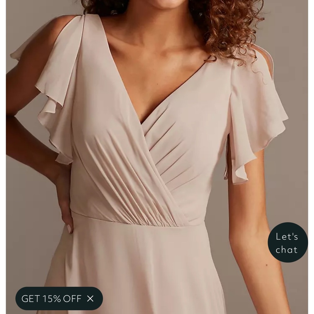 Celebrate Db Studio Dress With Flutter Sleeve Ful… - image 3